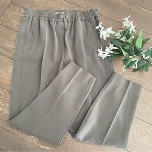 St. Emile‎ Olive Green Jackie Pull On Elastic Waist Comfy Pants size 10 NEW